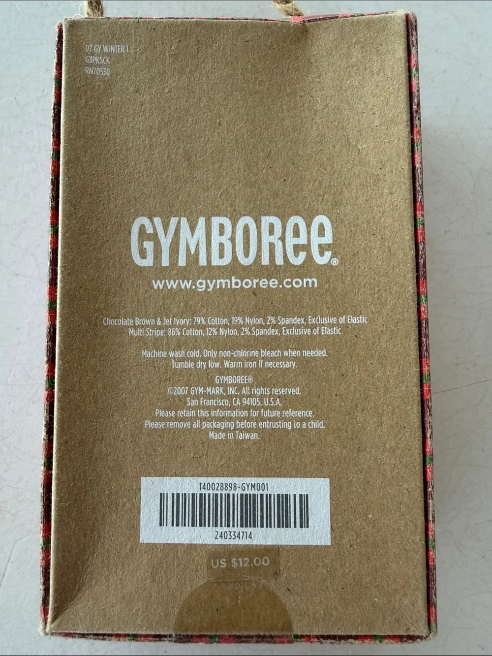 NWT Gymboree Girls 3-Pack Polka Dot & Stripe Socks - Multicolor